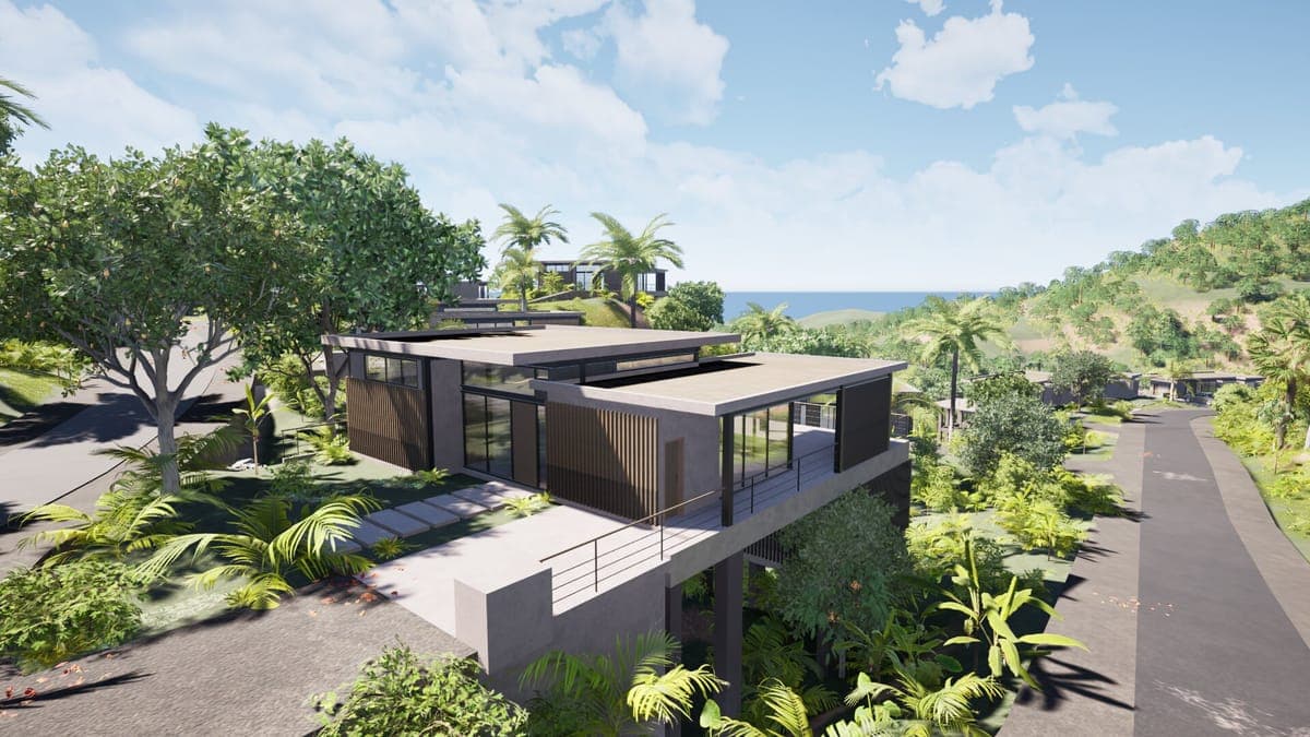 Sienna Terrenas Lot 6 - 3 bedroom villa option with Ocean Standard view, 1,033 sqm