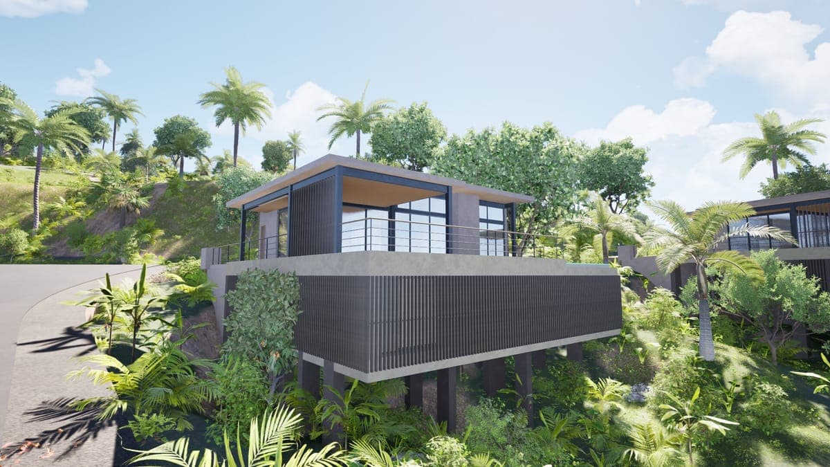 Sienna Terrenas Lot 6 - 3 bedroom villa option with Ocean Standard view, 1,033 sqm