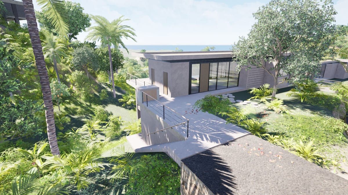 Sienna Terrenas Terrain 8 - option de villa de 2 chambres avec vue Ocean Standard, 1,220 m²