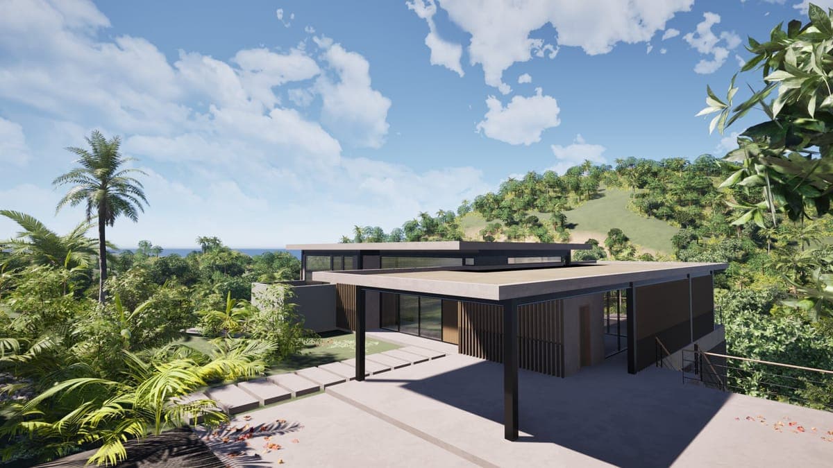 Sienna Terrenas Lot 12 - 4 bedroom villa option with Hills Discount view, 7,131 sqm
