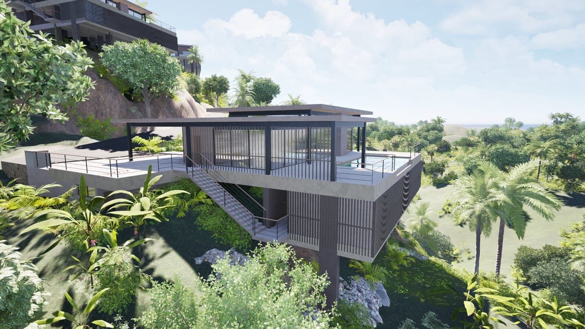 Sienna Terrenas Terrain 12 - option de villa de 4 chambres avec vue Hills Discount, 7,131 m²