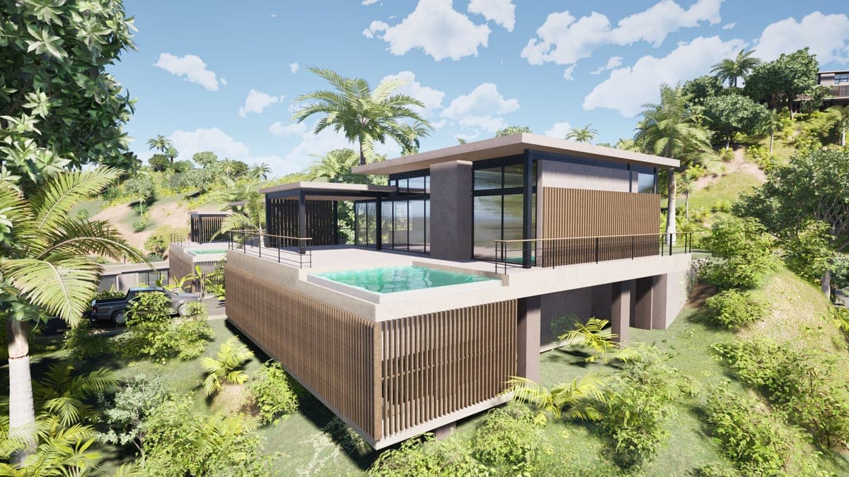 Sienna Terrenas Lot 23 - 3 bedroom villa option with Ocean Extra view, 1,774 sqm