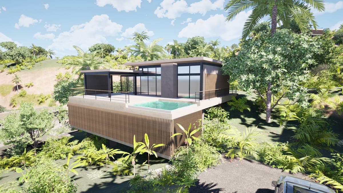 Sienna Terrenas Lot 24 - 3 bedroom villa option with Ocean Extra view, 1,666 sqm