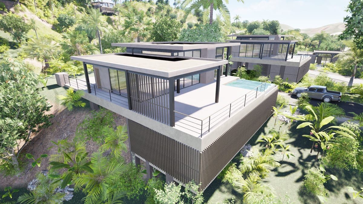 Sienna Terrenas Lot 24 - 3 bedroom villa option with Ocean Extra view, 1,666 sqm