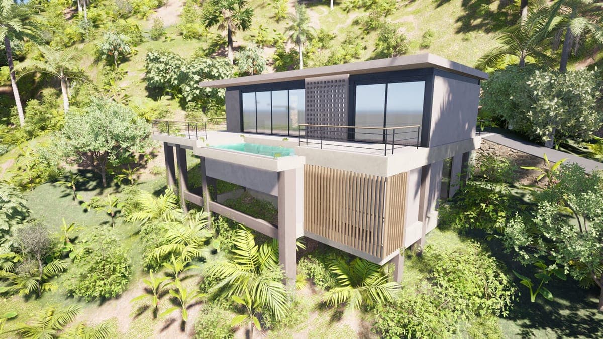 Sienna Terrenas Lot 26 - 2 bedroom villa option with Hills Discount view, 2,367 sqm