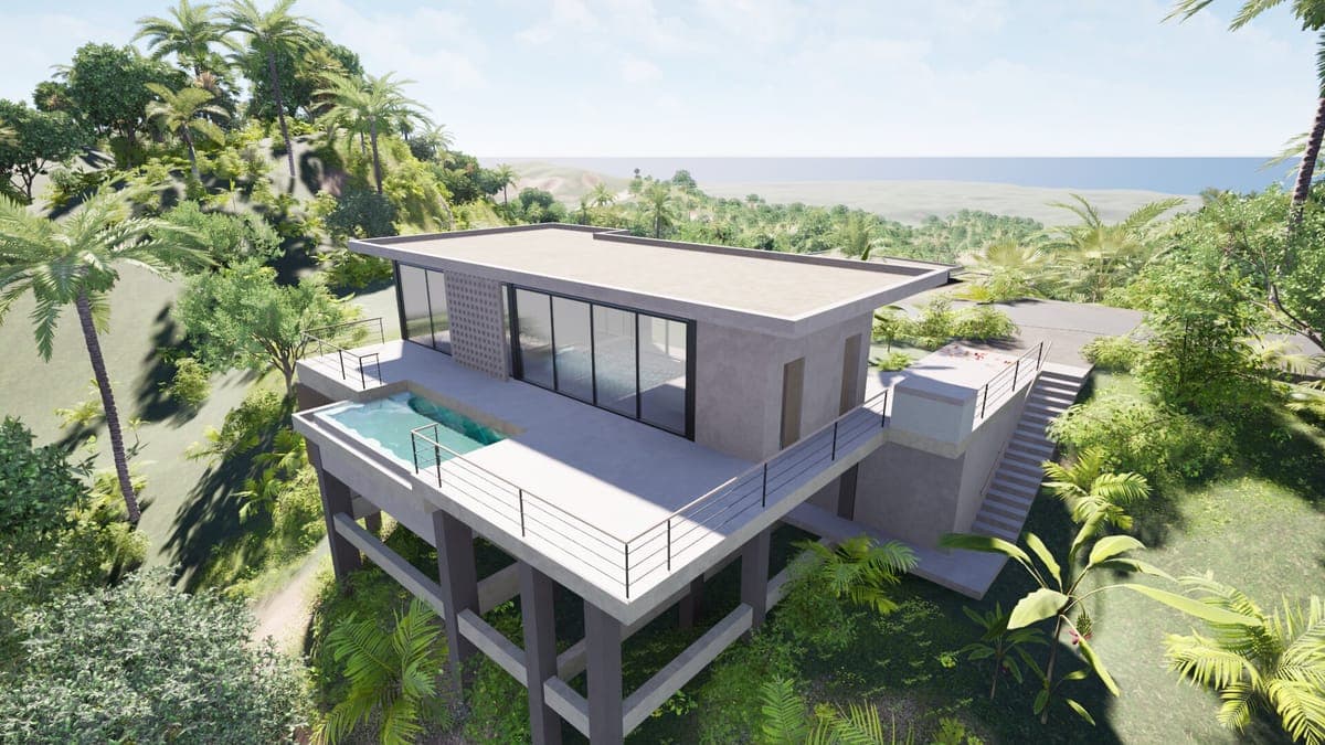 Sienna Terrenas Lot 28 - 2 bedroom villa option with Ocean Premium view, 2,659 sqm