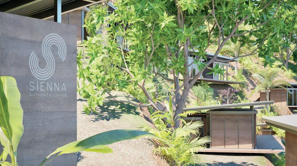 A Sienna villa lot inside the community