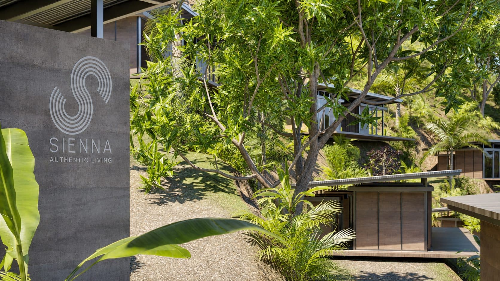 A Sienna villa lot inside the community