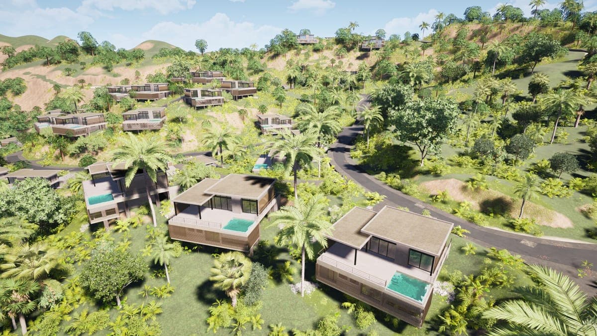 The Sienna site from above, where the journey to ownership begins