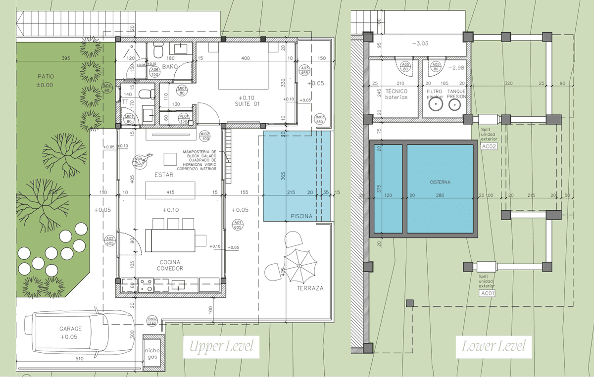 Floor Plan - 1BR Villa