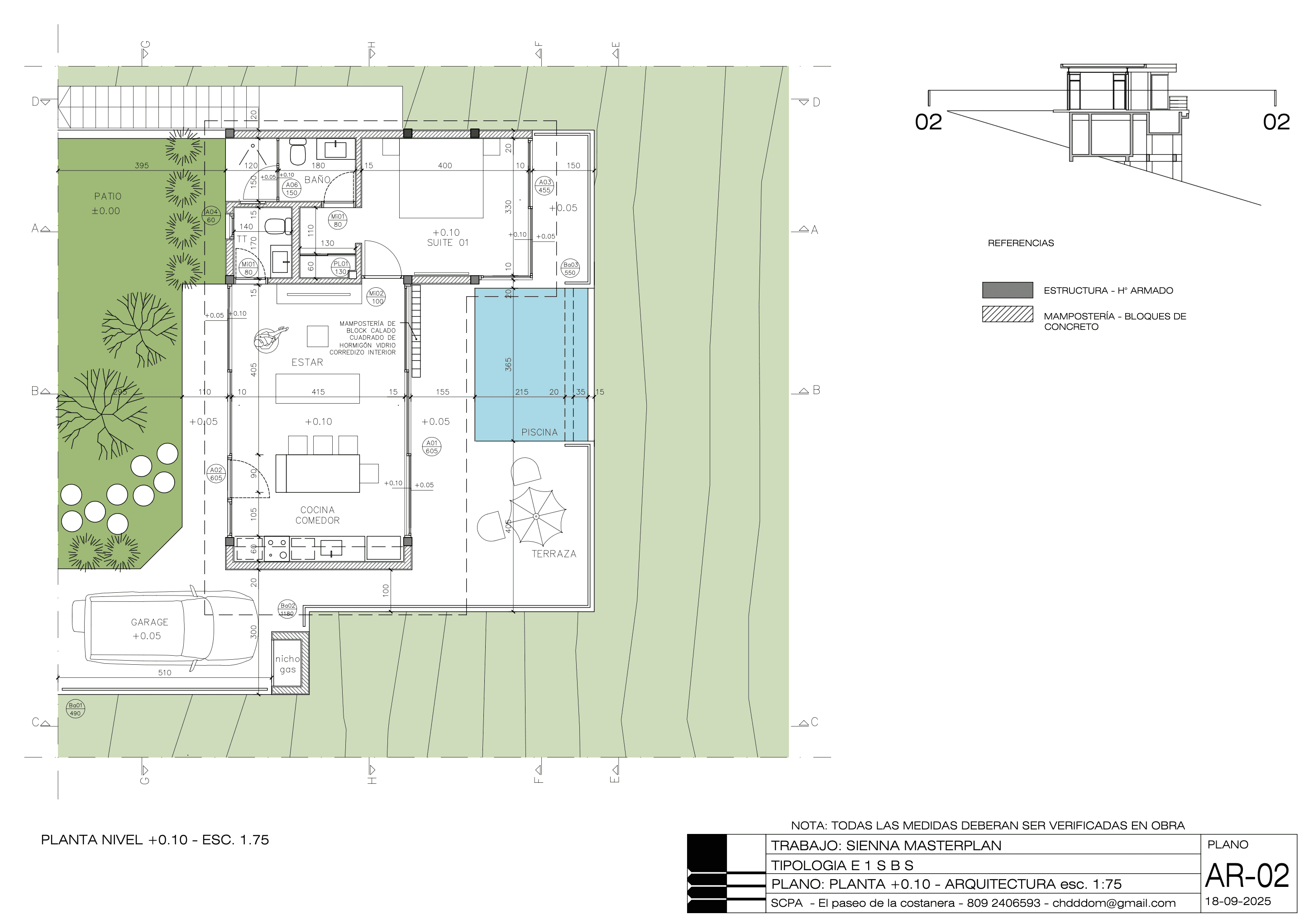 Floor Plan - 2BR Villa