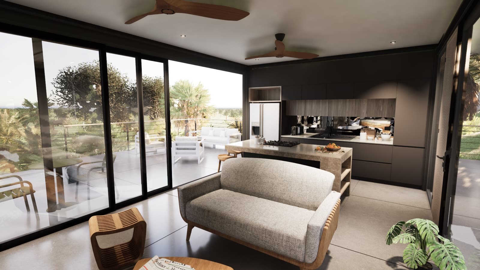 Open to the terrace, open to the outdoors. - Villa Cedro