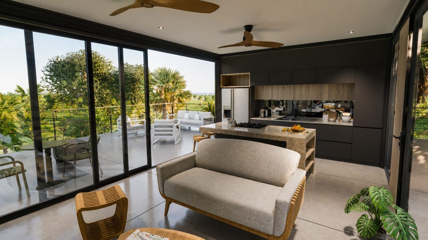 Open to the terrace, open to the outdoors. - Villa Cedro