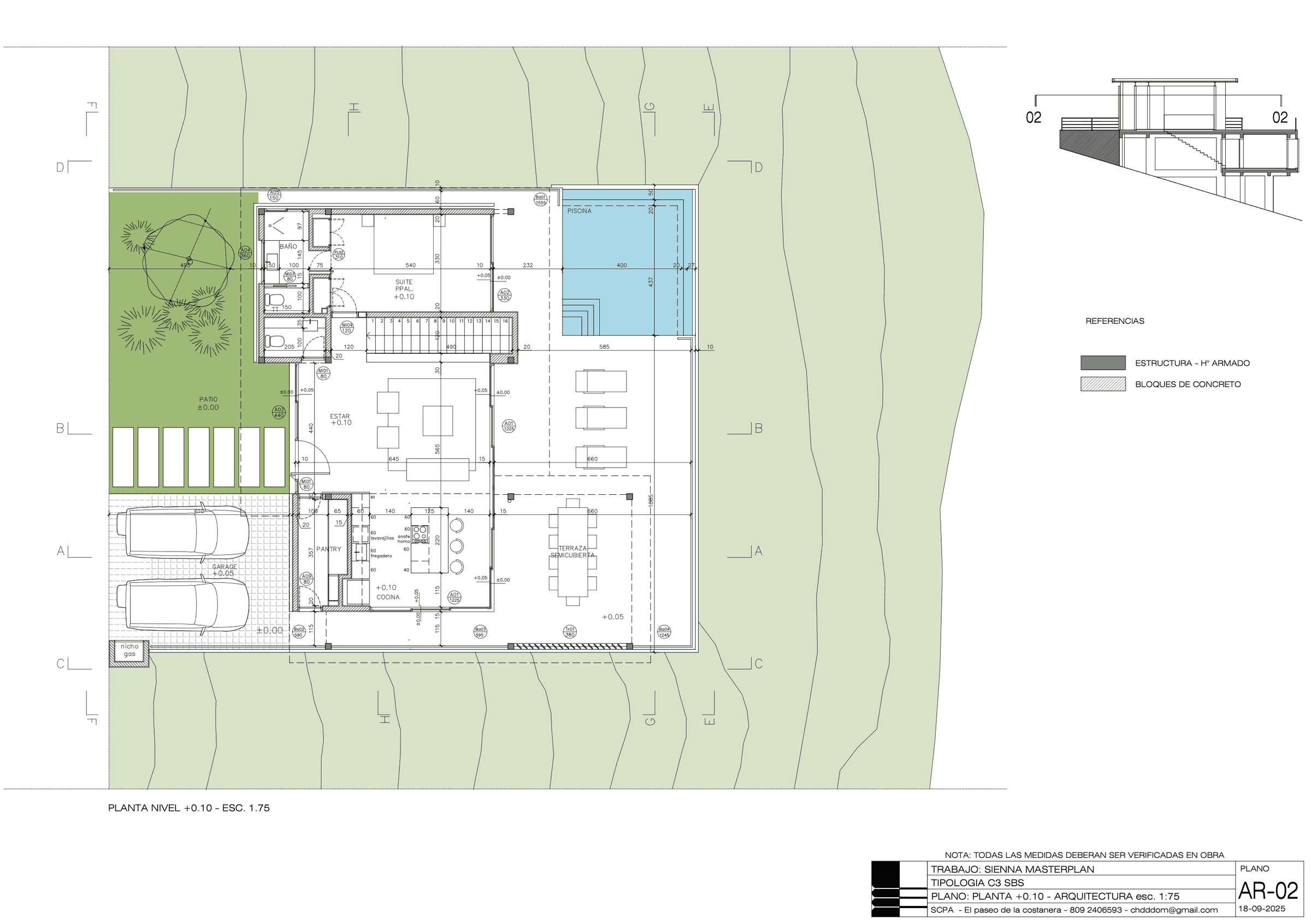 Floor Plan - 3BR Villa