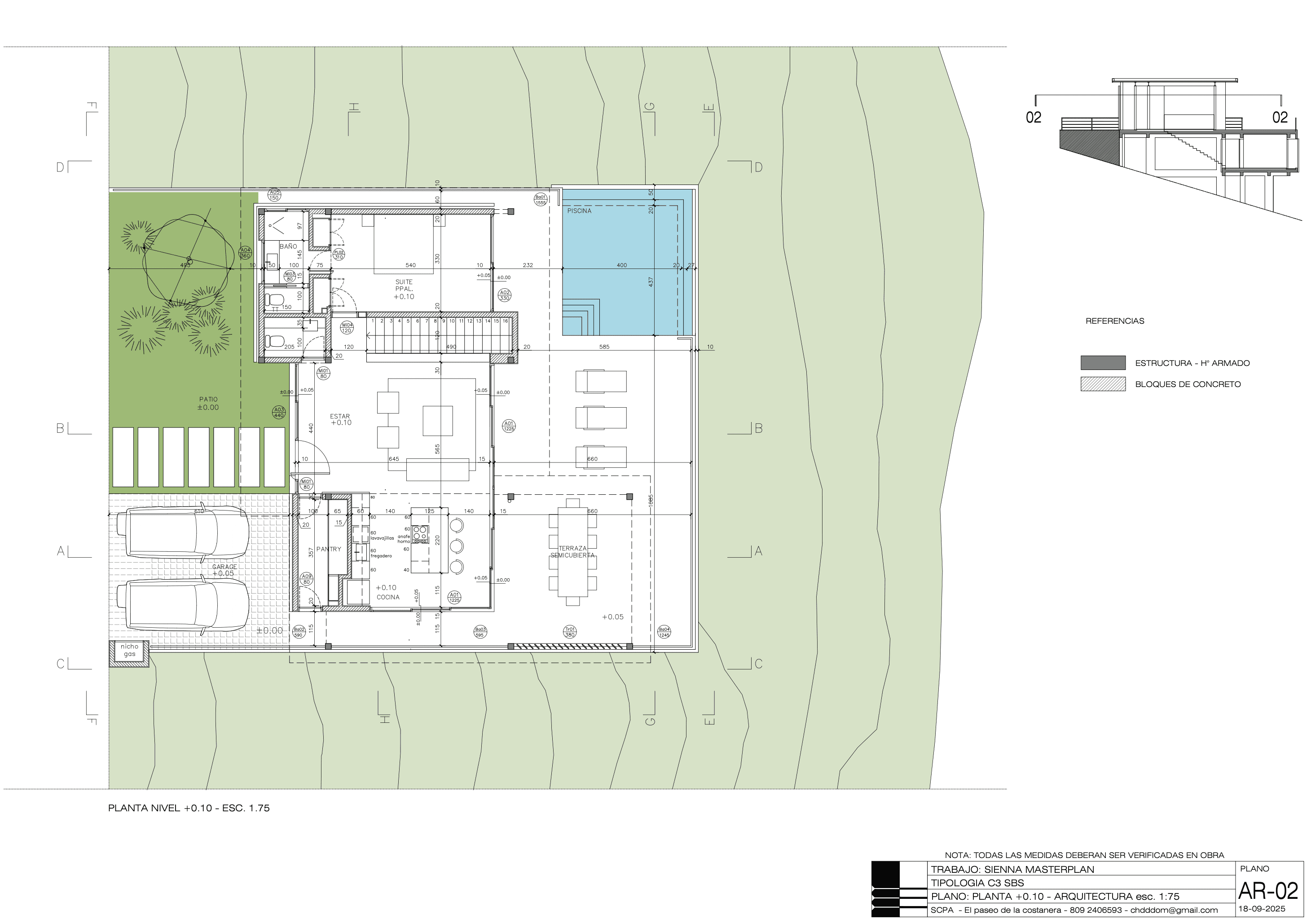 Floor Plan - 3BR Villa