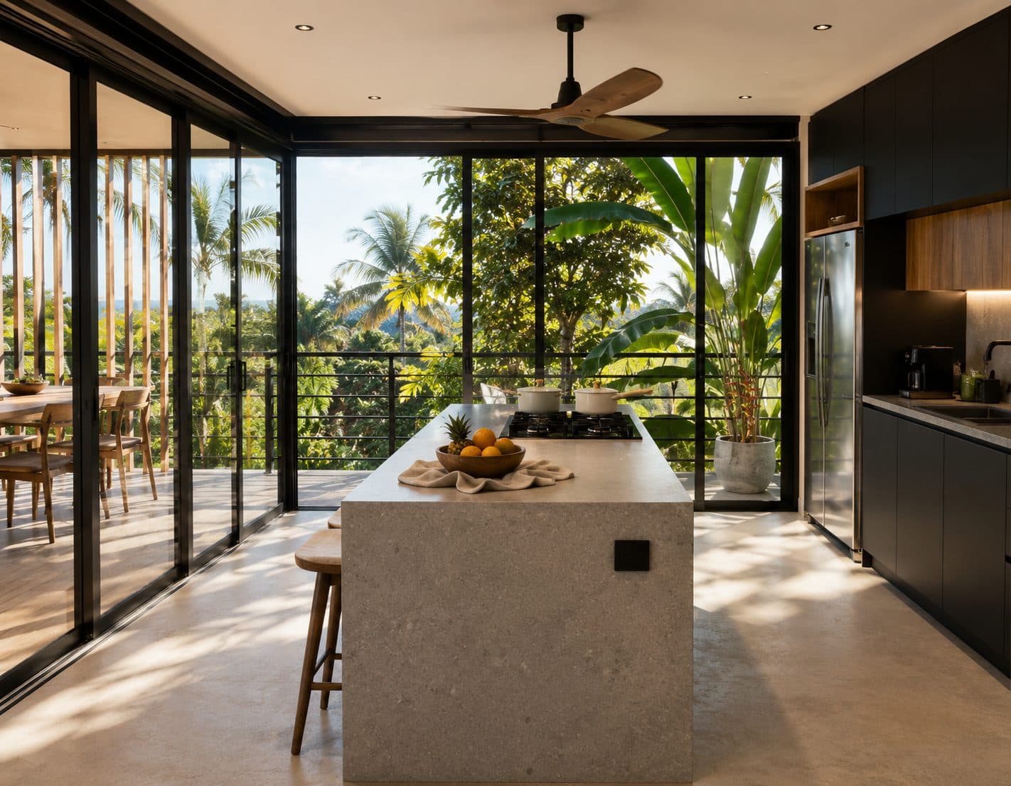 Built around a real kitchen, not a kitchenette. - Villa Koray